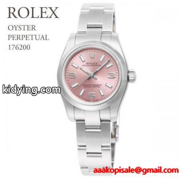 ロレックス ROLEX 腕時計 レディースウォッチ オイスター パーペチュアル 176200 シルバー×ピンク 26mm 【お取り寄せ】 :34806593:X-SELL(エクセル) - 通販ショッピング-0