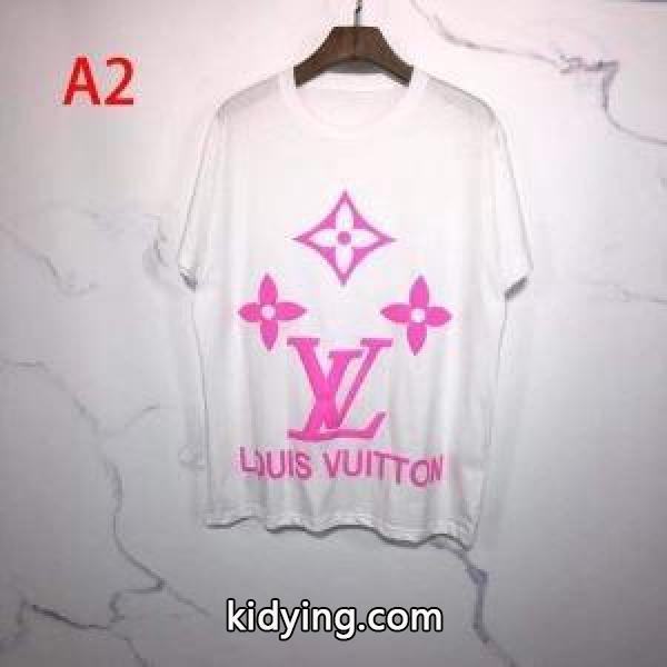 ルイ ヴィトン 多色可選 LOUIS VUITTON 魅力を最大限に生かす 半袖Tシャツ明るく爽やかな雰囲気に_ルイ ヴィトン LOUIS VUITTON_ブランド コピー 激安(日本最大級)-1