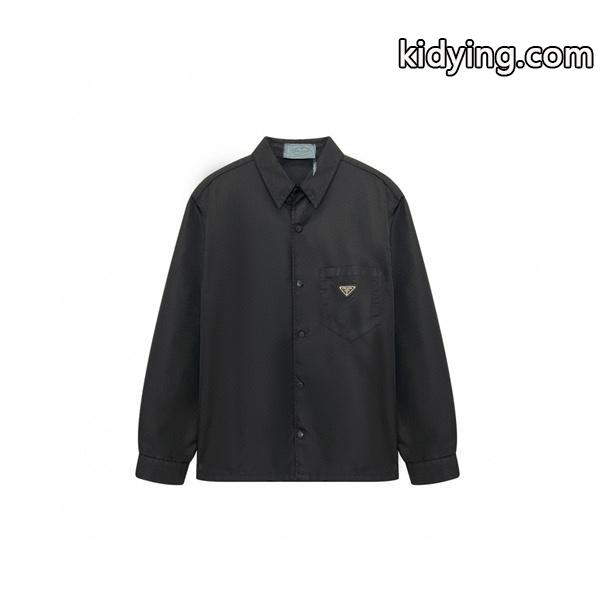 クラシカルな雰囲気 長袖シャツ 春夏のトレンド新商品 プラダ PRADA_シャツ_メンズファッション_スーパーコピーブランド激安通販 専門店-0