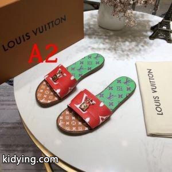 2019春夏の流行ファッションルイ ヴィトン LOUIS VUITTON スリッパ 3色可選 夏でも快適な着心地_ルイ ヴィトン LOUIS VUITTON_ブランド コピー 激安(日本最大級)-1