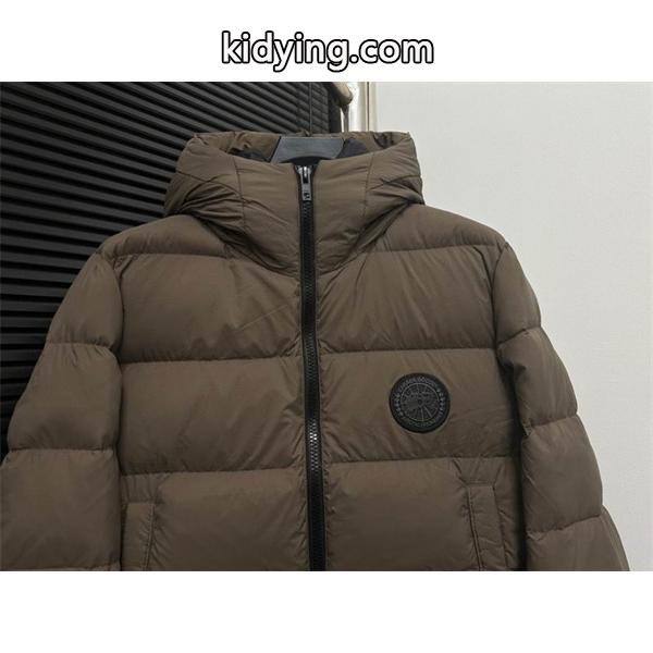 カナダグース Canada Goose 高品質 ブラック 2025秋冬 ショートダウンジャケット スーパーコピー-2