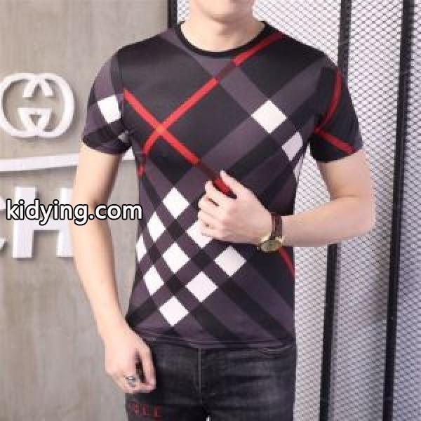 2019年最新ファッション 抜け感スゴイ バーバリー BURBERRY Tシャツ/ティーシャツ 2色可選_半袖Tシャツ_メンズファッション_スーパーコピーブランド激安通販 専門店-0