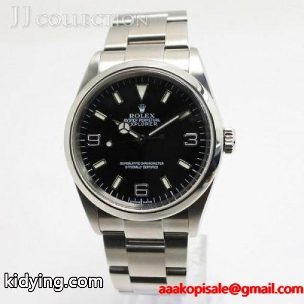 ROLEX ロレックス エクスプローラー1 114270 Y番 メンズウォッチ 腕時計 ブラック文字盤【中古】[ka] :2009562258200004:JJコレクション ヤフー店 - 通販ショッピング-0