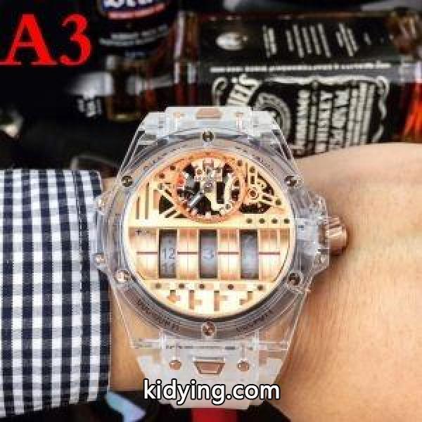 3色選択可 2018新品セール ウブロ 大人気新作 HUBLOT さりげないデザイン 男性用腕時計 抜群の着心地_ウブロ Hublot_ブランド コピー 激安(日本最大級)-2