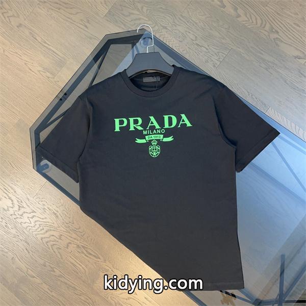 大人のセンスを感じさせる PRADA プラダ  春夏 上質 半袖Tシャツ_半袖Tシャツ_メンズファッション_スーパーコピーブランド激安通販 専門店-0