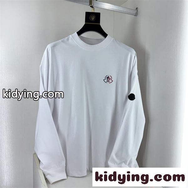 長袖Tシャツ MONCLER モンクレール コピー 春秋 2026新作 ワンポイント 洗練 トレンド-0