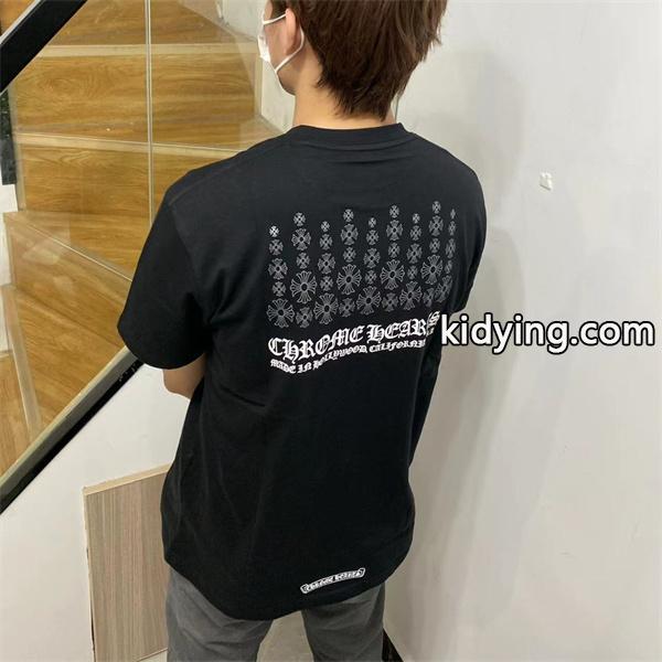 トレンド感を取り入れる 半袖Tシャツ ナチュラルコーデのコツ クロムハーツ CHROME HEARTS_ブランド コピー 激安(日本最大級)-0