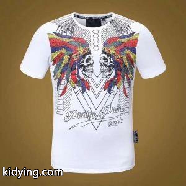 半袖Tシャツ 数量限定特別価格 2色可選 フィリッププレイン PHILIPP PLEIN 軽く耐久性のある 2018新品_フィリッププレイン PHILIPP PLEIN_ブランド コピー 激安(日本最大級)-0