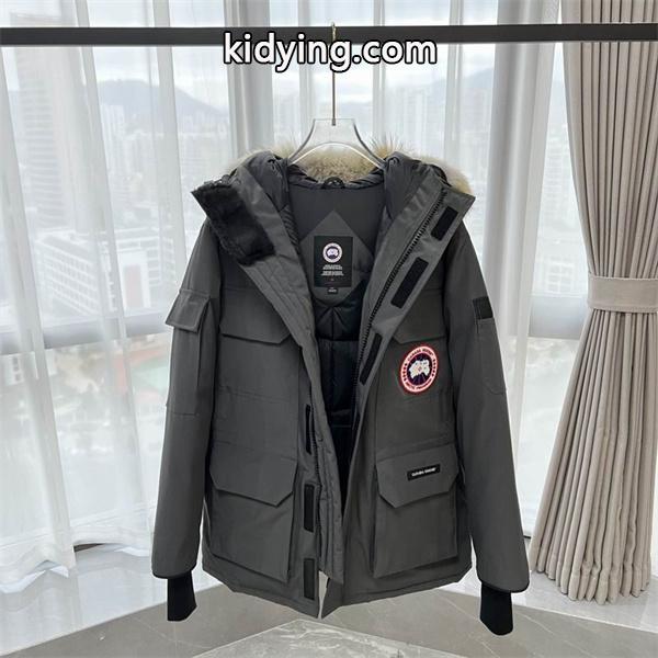 ダークグレー 2025秋冬 高級感漂う カナダグース Canada Goose コピー ダウンジャケット-3