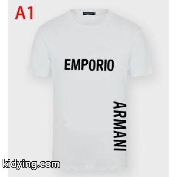 多色可選 春夏を楽しむ着こなし術 半袖Tシャツ スタイルをすっきりにする アルマーニ デザイン性に心が踊る ARMANI_アルマーニ ARMANI_ブランド コピー 激安(日本最大級)-0