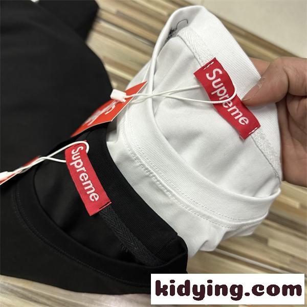 SUPREME シュプリーム コピー トレンド席巻 ブラック 2026新作 オーバーサイズ ストリート 半袖Tシャツ-8