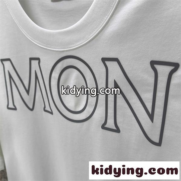フロントレタリング ワンポイントパッチ スタイリッシュ MONCLER モンクレール コピー 半袖Tシャツ 注目作-6
