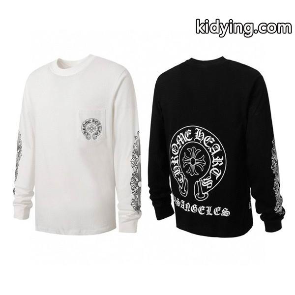 クロムハーツ コピー アーバンヴィンテージ 長袖Tシャツ ホースシューLAロゴデザイン CHROME HEARTS-1