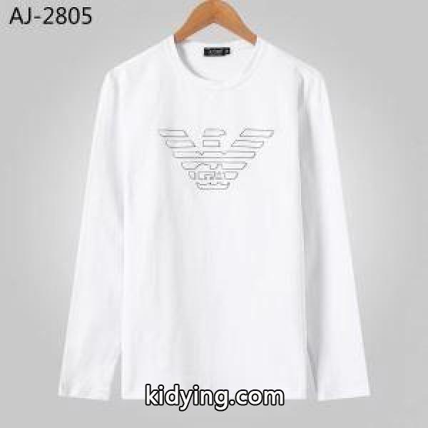 2019秋冬におしゃれな着こなし 冬の最旬コーデに仕上げる アルマーニ ARMANI 長袖Tシャツ 2色可選_アルマーニ ARMANI_ブランド コピー 激安(日本最大級)-0