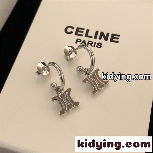 人気爆発 ピアス レディース シルバーアクセサリー 上品 CELINE セリーヌ スーパーコピー-5