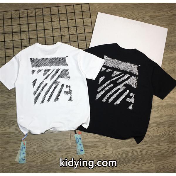 最新入荷2色可選高評価!半袖Tシャツ Off-White オフホワイト 美しい効果も!_Off-White オフホワイト_ブランド コピー 激安(日本最大級)-0