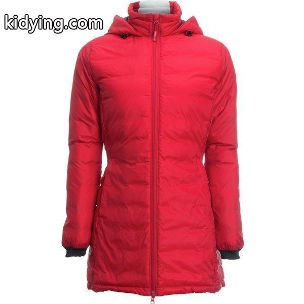 カナダグース Canada Goose レディース アウター ダウンジャケット Camp Down Hooded Jacket Red/Black :od2-cdg0092-red:フェルマート fermart 3号店 - 通販ショッピング-0