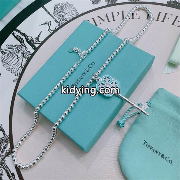 上品 エレガント キーモチーフ Tiffany&Co ティファニー コピー ネックレス 2026新作-3