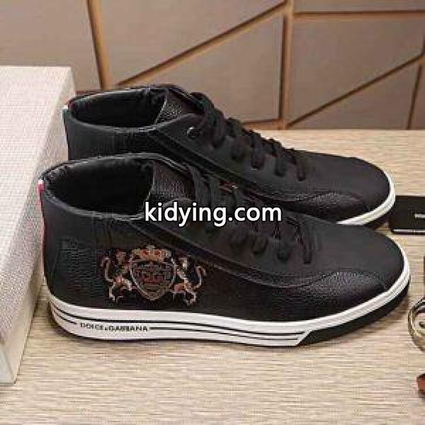 お洒落で人気アイテム ドルチェ&ガッバーナ Dolce&Gabbana 精巧な逸品 2色可選 ハイトップシューズ_ドルチェ&ガッバーナ DOLCE & GABBANA_ブランド コピー 激安(日本最大級)-1