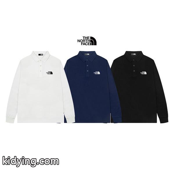 2025秋冬インナー ザノースフェイス The North Face コピー 3 カラーロングスリーブ ポロシャツ カジュアル-4
