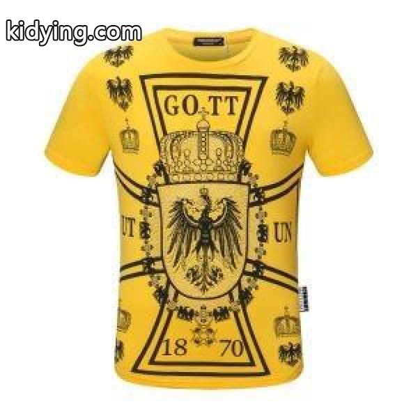 2020年春夏の必需品 フィリッププレイン3色可選 PHILIPP PLEIN 半袖Tシャツ コーデにアクセントをプラス_フィリッププレイン PHILIPP PLEIN_ブランド コピー 激安(日本最大級)-2