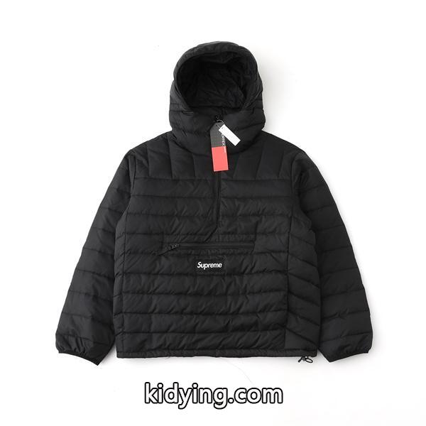 Supreme 激安 FW25 Micro Down ハーフジップ パフジャケット 90%ダックダウン 男女兼用 アウター-3