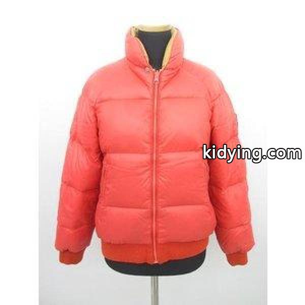 モンクレール MONCLER スキー リバーシブル ロゴ ダウン ジャケット ブルゾン 赤 ベージュ レディース 通販 ショッピング-0