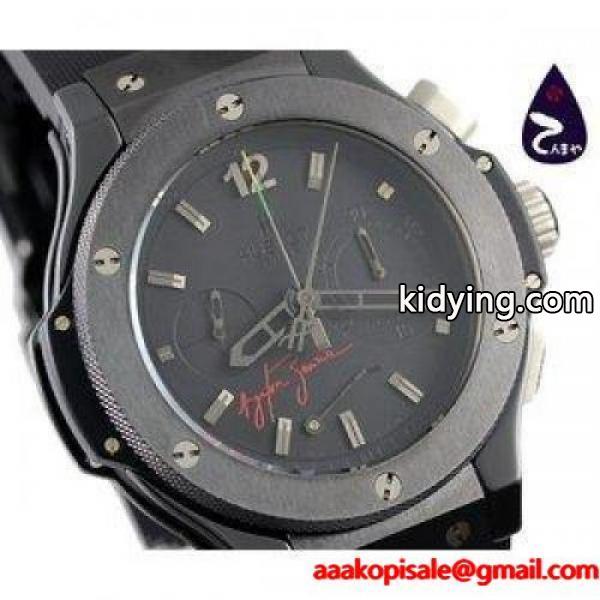 ウブロ(HUBLOT) ビッグバン オールブラック アイルトン・セナ クロノグラフ 309CM134RX(メンズ 自動巻き 裏スケ 世界限定500本) :Y3T1R118070200:質Shop天満屋 - 通販ショッピング-0