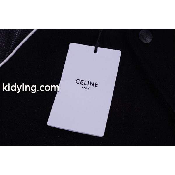 セリーヌ コピー 2025秋冬 CELINE ブラック×ホワイト ジャケット スポーティー 万能 上品-2
