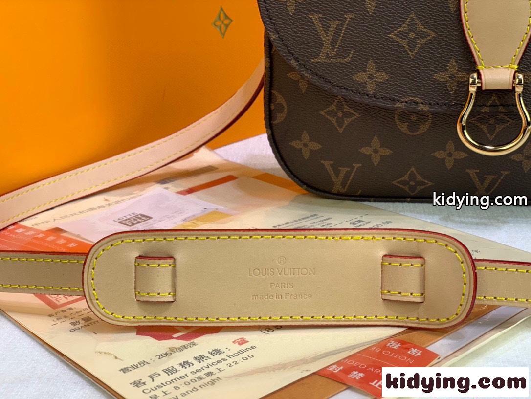 LOUIS VUITTON ショルダーバッグ レディース ルイヴィトン コピー 半月型 コンパクトサイズ 斜め掛け-3