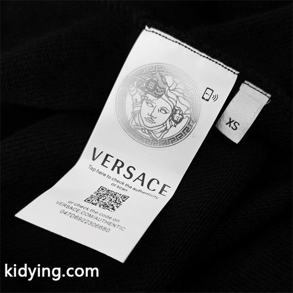 定番人気 ブラック VERSACE ヴェルサーチ コピー スウェット シンプル 新登場 上質-7