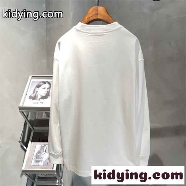 ロングスリーブTシャツ ワイドフィット Alexander wang ミニマルデザイン 韓国 アレキサンダーワン コピー-4