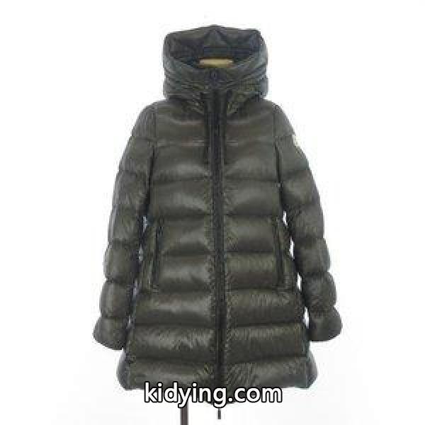 モンクレール MONCLER 17AW スイエン SUYEN ダウンコート ミドル フード ナイロン 茶系 00 アウター ☆AA& レディース【中古】【ベクトル 古着】 :002-901803190045:ブランド古着販売のベクトル - 通販ショッピング-0