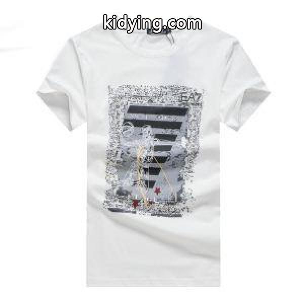 ARMANI アルマーニ 半袖Tシャツ 3色可選 最新トレンドファッション新着 2019年トレンド感が強い_アルマーニ ARMANI_ブランド コピー 激安(日本最大級)-0