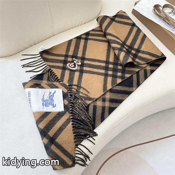 秋冬 2025 個性派 BURBERRY バーバリー マフラーコピー美品 おしゃれな 30*168cmチェック柄マフラー 女性用_スーパーコピーブランド激安通販 専門店-4