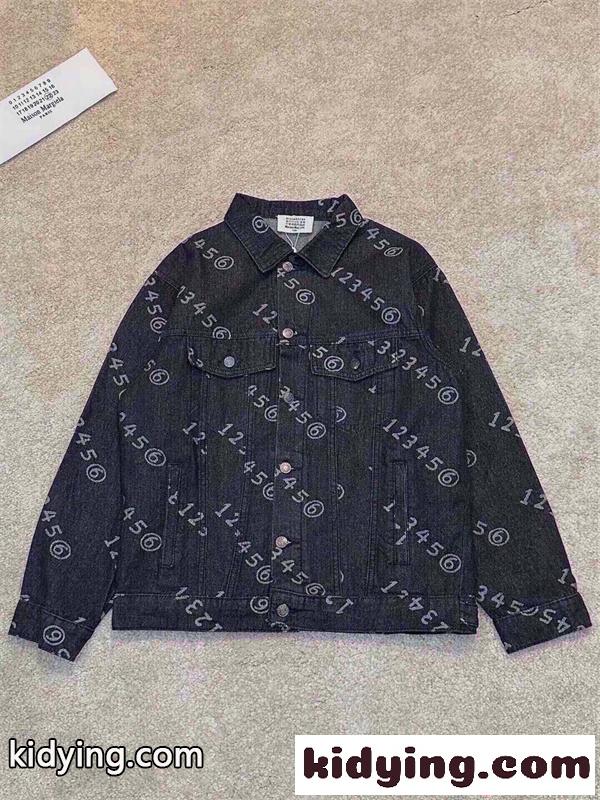 Maison Margiela メゾン マルジェラ コピー プリント デニム ヴィンテージ風 ストリート 2026新作-2