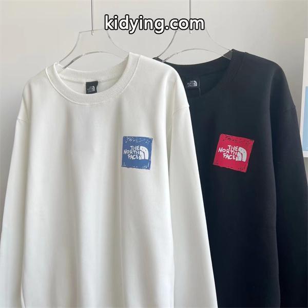THE NORTH FACE ザノースフェイス 偽物 秋冬 ホワイト/ブラック 人気急上昇 カラーパッチ おしゃれス パーカー-4