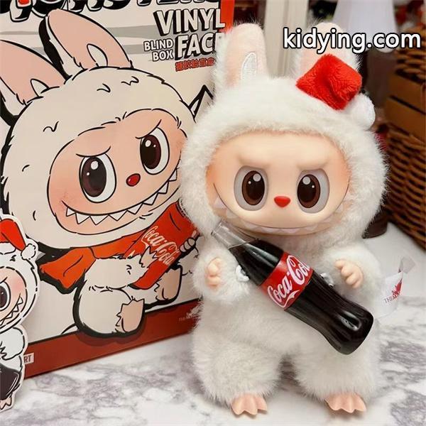 ポップマート 激安 LABUBU ラブブ × Coca-Cola コカ・コーラ コラボ ぬいぐるみ フィギュア ドール 可愛い インテリア-0