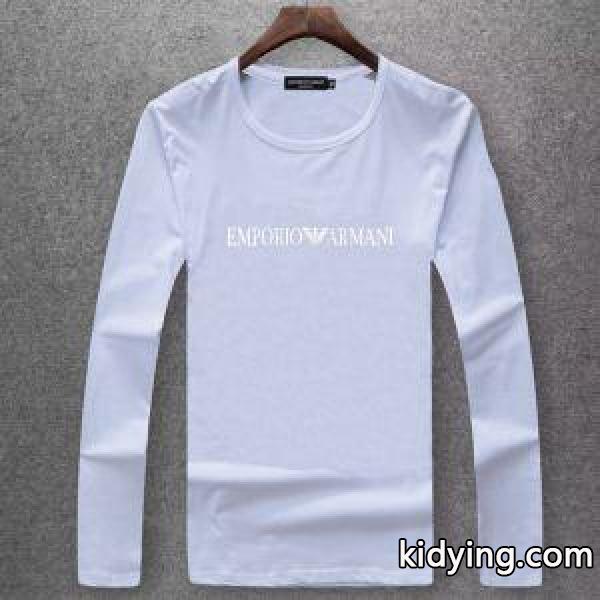 2018セール秋冬人気品 長袖Tシャツ アルマーニ 最近人気一番！多色可選 ARMANI 秋季超人気アイテム_アルマーニ ARMANI_ブランド コピー 激安(日本最大級)-4