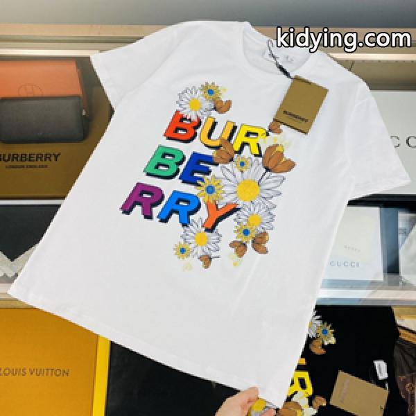 BURBERRY大人気の高品質 バーバリー スーパーコピー 半袖tシャツ 男女兼用 アクチィブなスタイル-0