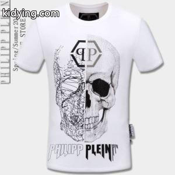 半袖Tシャツ 大人のため上品 フィリッププレイン PHILIPP PLEIN 2019年トレンド情報 抜群なブランドプリント_フィリッププレイン PHILIPP PLEIN_ブランド コピー 激安(日本最大級)-1