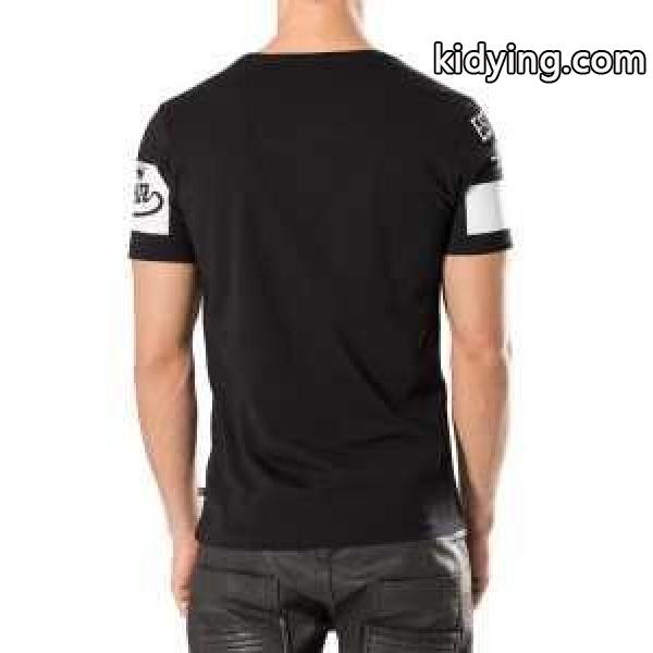 半袖Tシャツ 2色可選 2017春夏 落ち着いた感覚 フィリッププレイン PHILIPP PLEIN_フィリッププレイン PHILIPP PLEIN_ブランド コピー 激安(日本最大級)-1