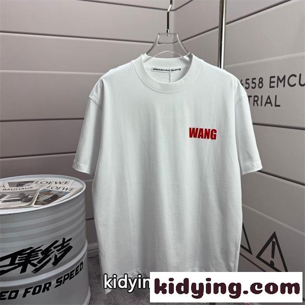 Tシャツ メンズ ワンポイント シンプル アレキサンダーワン コピー Alexander wang ストリート カジュアル-1
