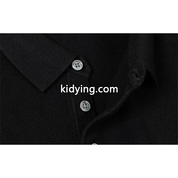 ブラック / グレー セーター POLO クラシック三角ロゴ 2025秋冬洗練 プラダ PRADA コピートップス-6