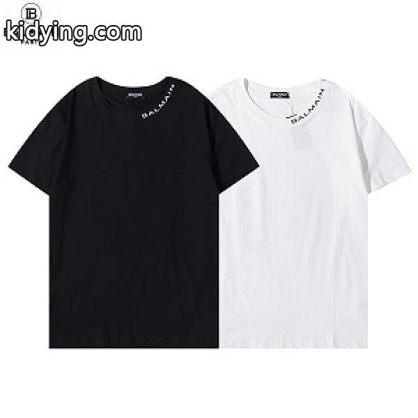 着こなし無地半袖バルマンｔシャツコピー BALMAIN シンプルなスタイル素敵な上品超希少！ルーズな抜け感-0