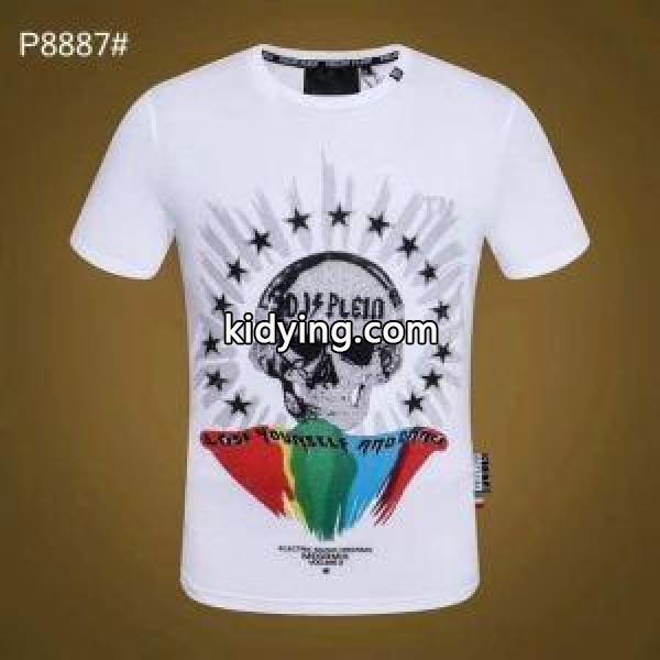 フィリッププレイン 今すぐ買えちゃう!新着 PHILIPP PLEIN 2019年春夏シーズンに登場 Tシャツ/ティーシャツ 2色可選_フィリッププレイン PHILIPP PLEIN_ブランド コピー 激安(日本最大級)-1