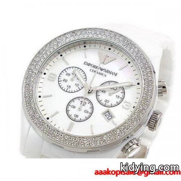 エンポリオ アルマーニ EMPORIO ARMANI セラミカ メンズ クロノ 腕時計 AR1456-0