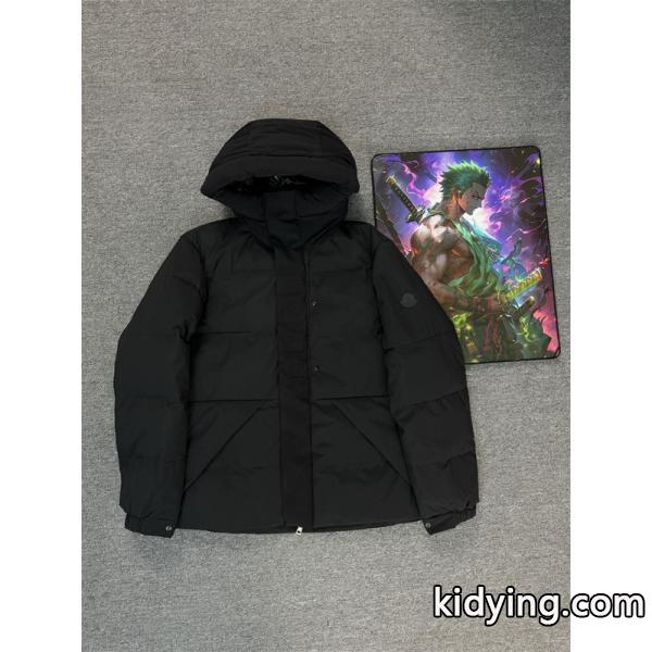 保温 ブラック ダウンジャケット シンプル 冬定着用 MONCLER モンクレール スーパーコピー-1