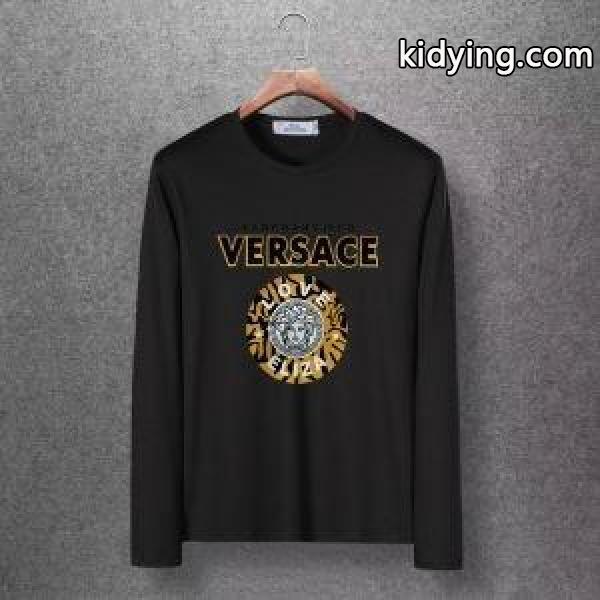 2019秋冬におしゃれな着こなし 冬のお洒落を楽しむ ヴェルサーチ VERSACE 長袖Tシャツ 4色可選_ヴェルサーチ VERSACE_ブランド コピー 激安(日本最大級)-2