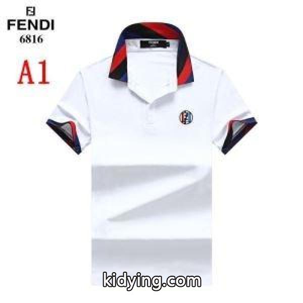 フェンディ FENDI 4色可選 2019SSコレクションが発表 半袖Tシャツ おしゃれ度をUPする新着_フェンディ FENDI_ブランド コピー 激安(日本最大級)-0